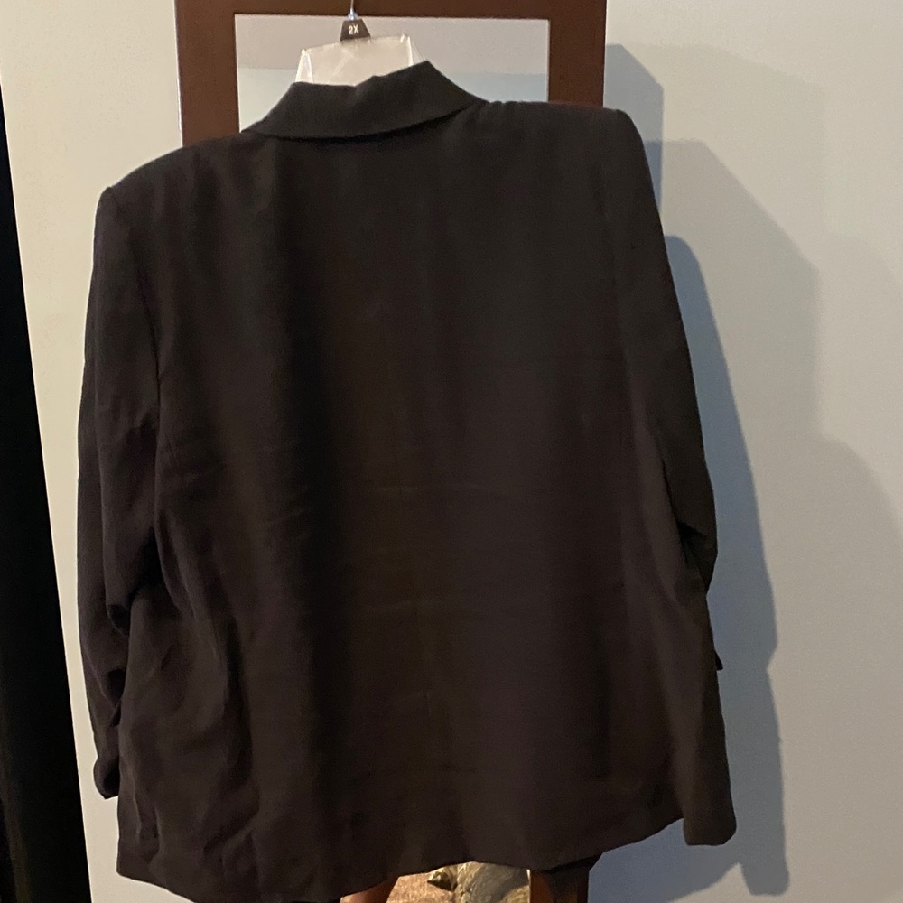 Simply Vera Vera Wang Elegant Black Blazer - Picture 4 of 4